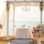 How to decorate a gazebo for a wedding