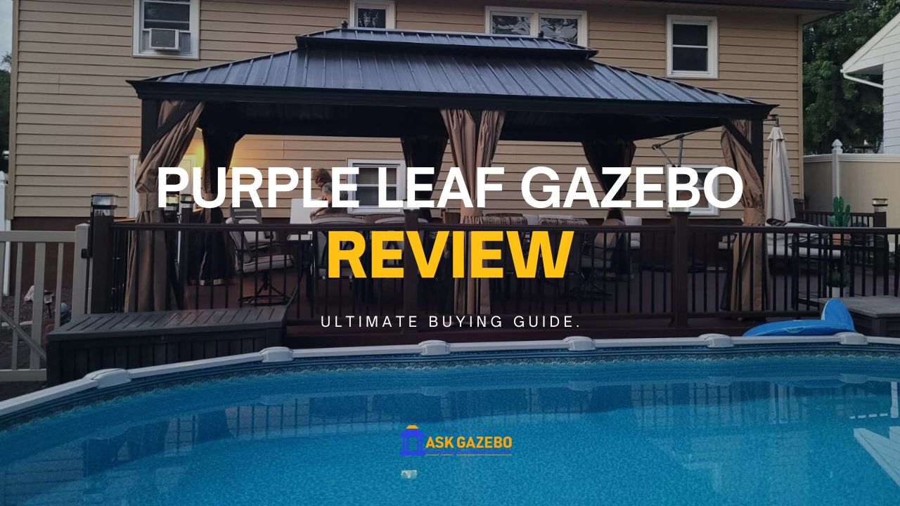 purple leaf gazebo reviews and comparison