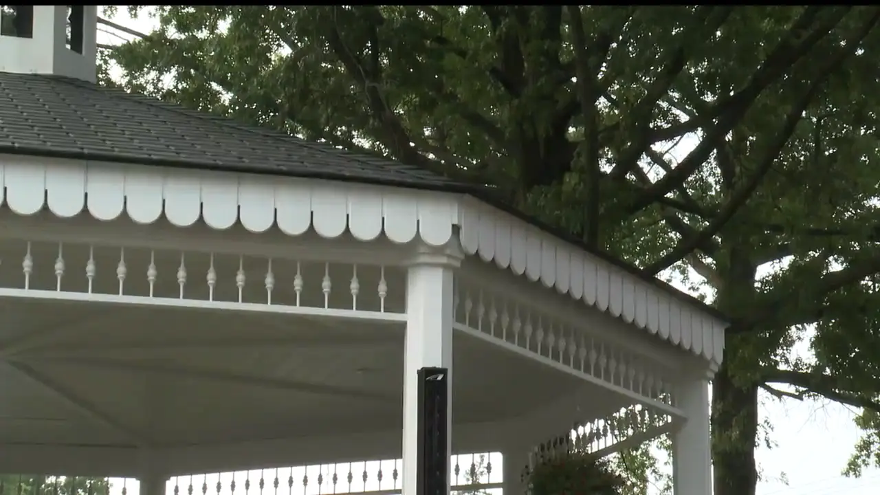 Ribbon Cut on Finished Gazebo in Canfield