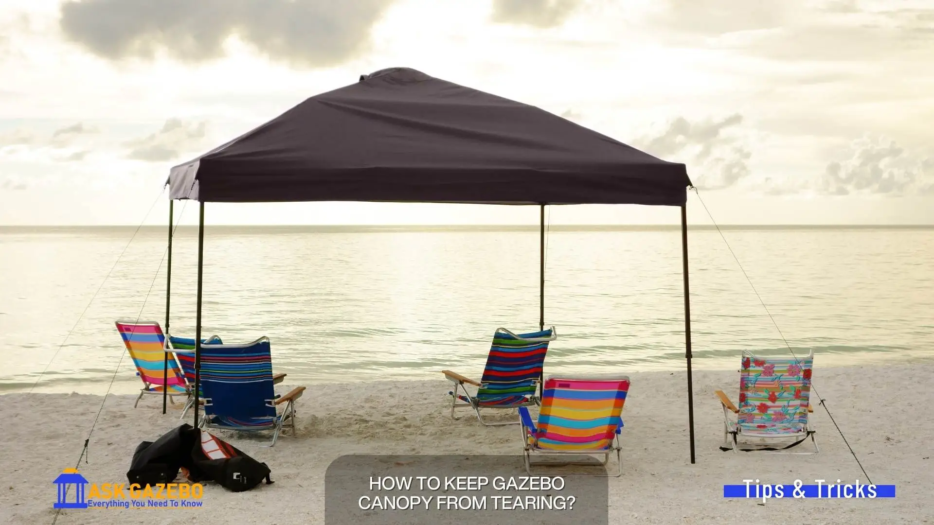 How To Keep Gazebo Canopy From Tearing