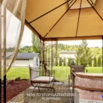 How to Stop Gazebo Sides Flapping