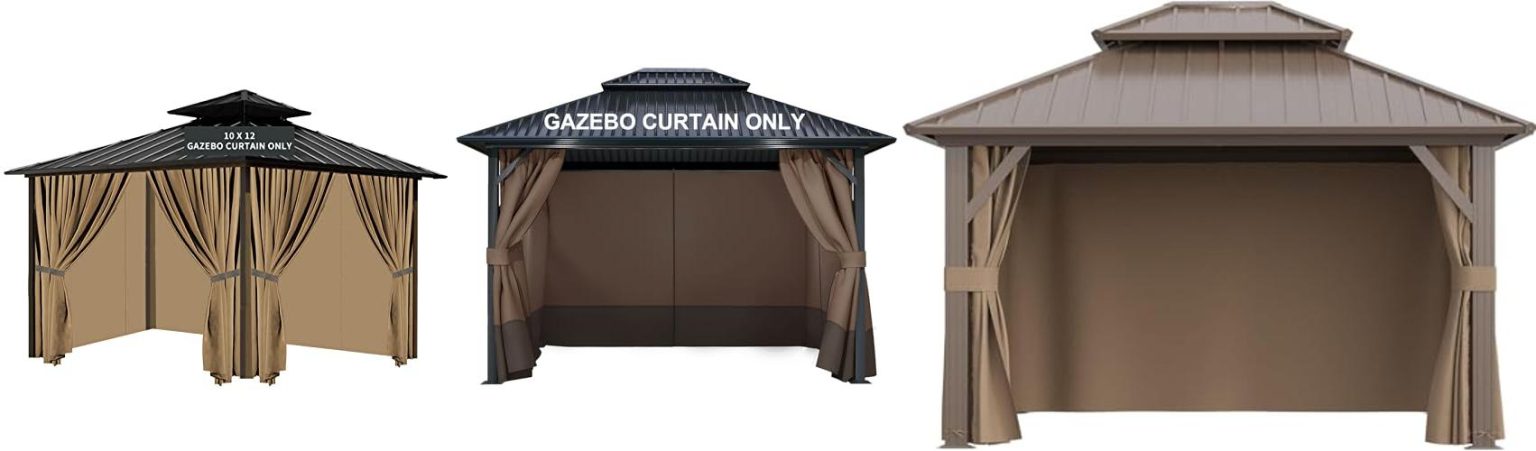 Best Gazebo Curtains: 5 Top-Rated Options Reviewed