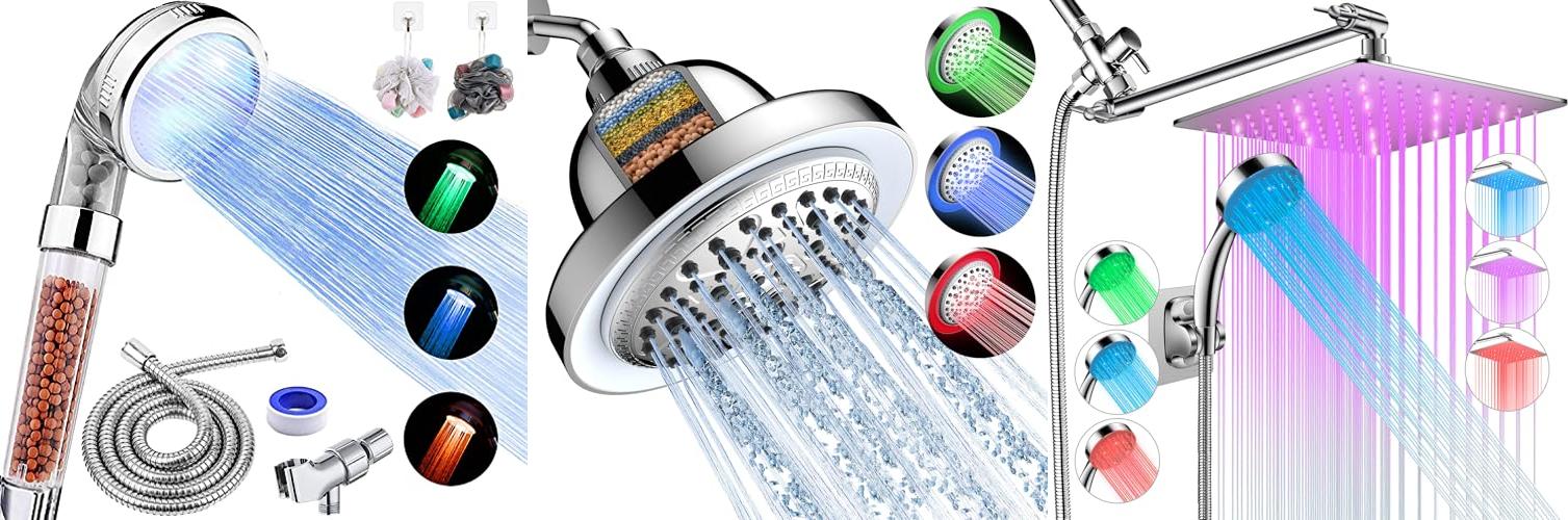 Guide to the 5 Best LED Shower Heads: Reviews Included