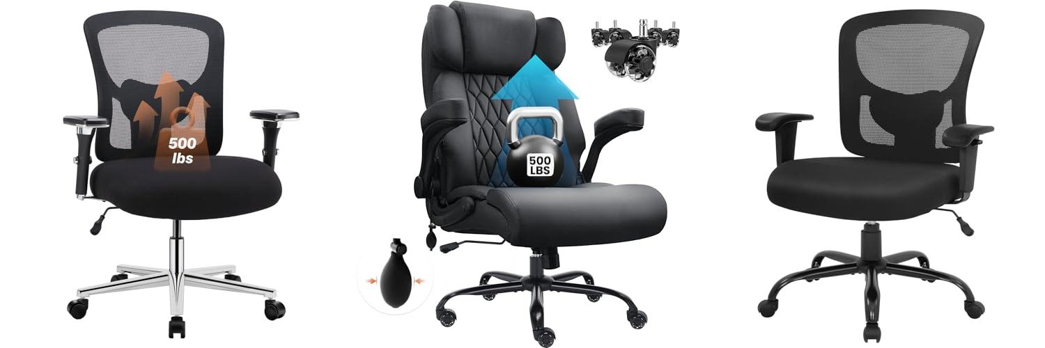 5 Best Office Chairs Under 500: Ergonomic & Budget-Friendly Picks