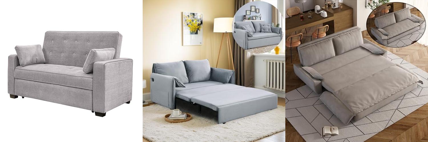 Living Spaces Queen Size Sofa Beds