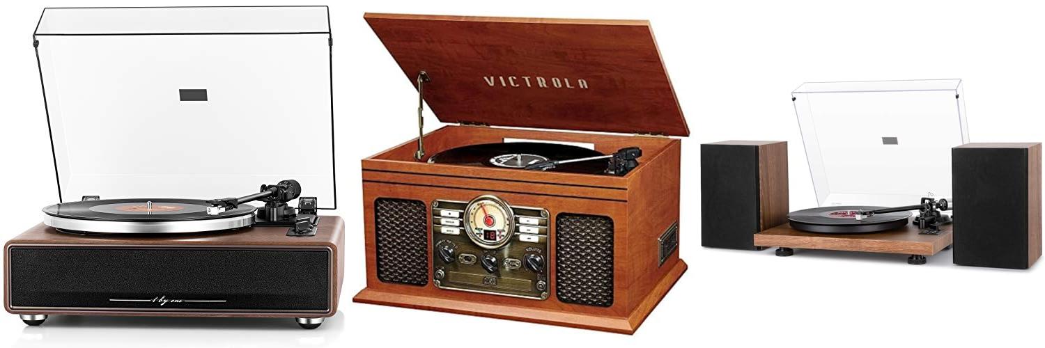 Top 5 Vinyl Record Players With Speakers: Reviews & Buying Guide