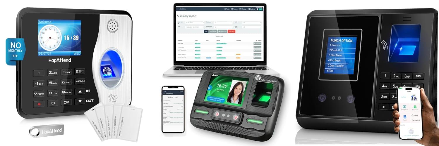 Top 5 Biometric Time Clocks: Your Buying Guide